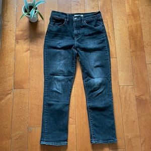 Levis 724 High Rise Straight Jeans